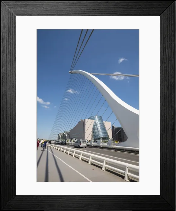 Framed Print : Samuel Beckett Bridge, Dublin, Leinster province, Ireland, Europe Framed Print : Samuel Beckett Bridge, Dublin, Leinster province, Ireland, Europe
