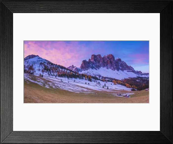Framed Print : Gampen, Funes Valley, South Tyrol region, Bolzano district, Trentino Alto Adige, Italy Framed Print : Gampen, Funes Valley, South Tyrol region, Bolzano district, Trentino Alto Adige, Italy