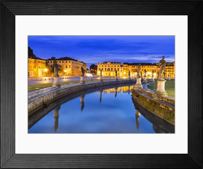Framed Print : Italy, Italia. Veneto. Padova district. Padua, Padova. Prato della Valle Framed Print : Italy, Italia. Veneto. Padova district. Padua, Padova. Prato della Valle