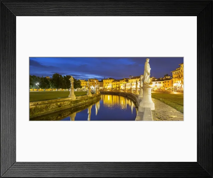 Framed Print : Italy, Italia. Veneto. Padova district. Padua, Padova. Prato della Valle Framed Print : Italy, Italia. Veneto. Padova district. Padua, Padova. Prato della Valle