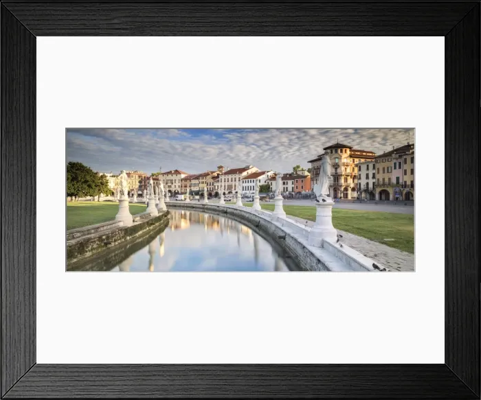 Framed Print : Italy, Italia. Veneto. Padova district. Padua, Padova. Prato della Valle