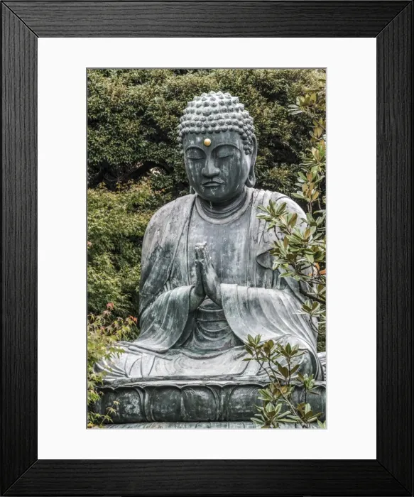 Framed Print : Buddha at Gokokusan Tenno ji Temple, Taito, Tokyo, Japan Framed Print : Buddha at Gokokusan Tenno ji Temple, Taito, Tokyo, Japan