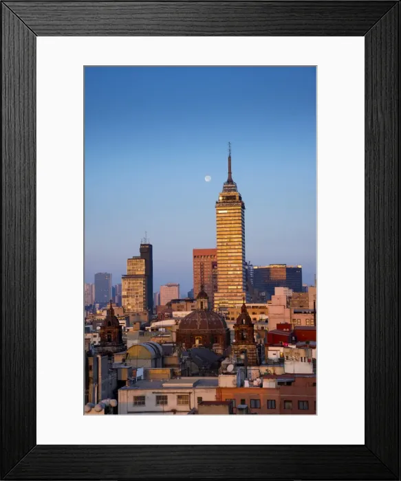 Framed Print : Mexico, Mexico City, Torre Latinoamericana, LatinAmerican Tower, Landmark, Skyline Framed Print : Mexico, Mexico City, Torre Latinoamericana, LatinAmerican Tower, Landmark, Skyline