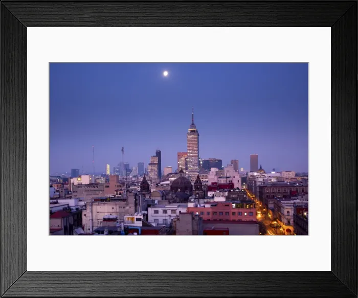 Framed Print : Mexico, Mexico City, Torre Latinoamericana, LatinAmerican Tower, Landmark, Skyline Framed Print : Mexico, Mexico City, Torre Latinoamericana, LatinAmerican Tower, Landmark, Skyline