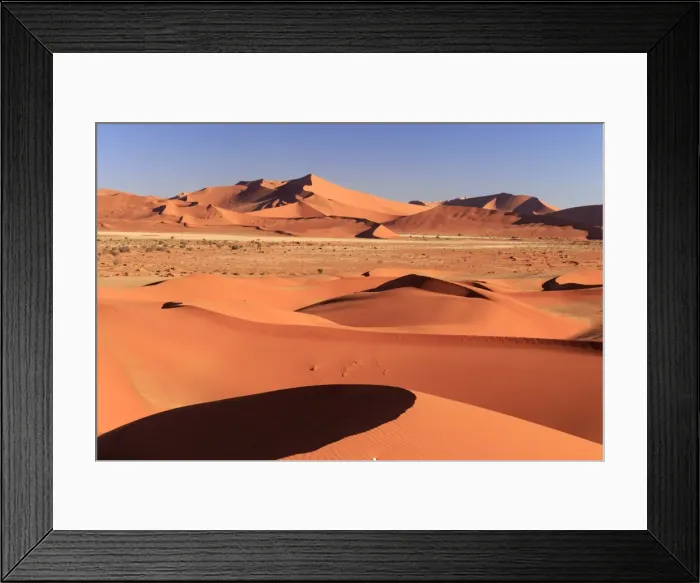 Framed Print : Namibia, Namib Naukluft National Park, Sossussvlei Sand Dunes Framed Print : Namibia, Namib Naukluft National Park, Sossussvlei Sand Dunes