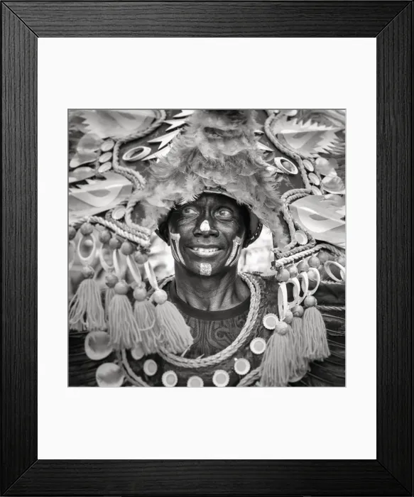 Framed Print : Portrait of Ati-atihan festival participant, Kalibo, Aklan, Western Visayas, Philippines Framed Print : Portrait of Ati-atihan festival participant, Kalibo, Aklan, Western Visayas, Philippines