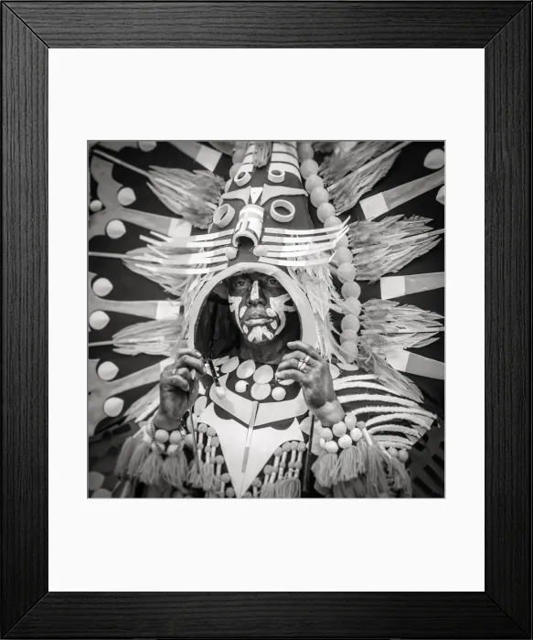 Framed Print : Portrait of Ati-atihan festival participant, Kalibo, Aklan, Western Visayas, Philippines Framed Print : Portrait of Ati-atihan festival participant, Kalibo, Aklan, Western Visayas, Philippines