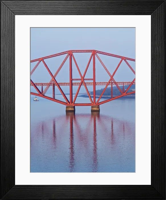 Framed Print : UK, Scotland, Lothian, Edinburgh Area, Queensferry, View of the Forth Bridge Framed Print : UK, Scotland, Lothian, Edinburgh Area, Queensferry, View of the Forth Bridge