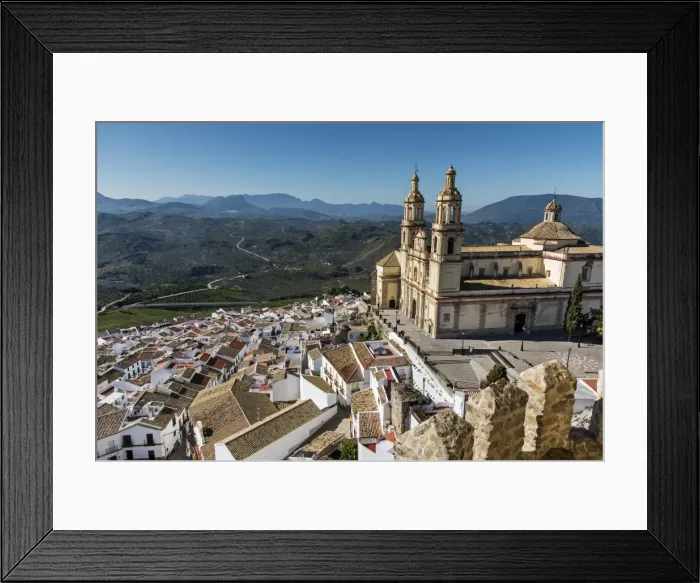 Framed Print : Olvera, Andalusia, Spain Framed Print : Olvera, Andalusia, Spain