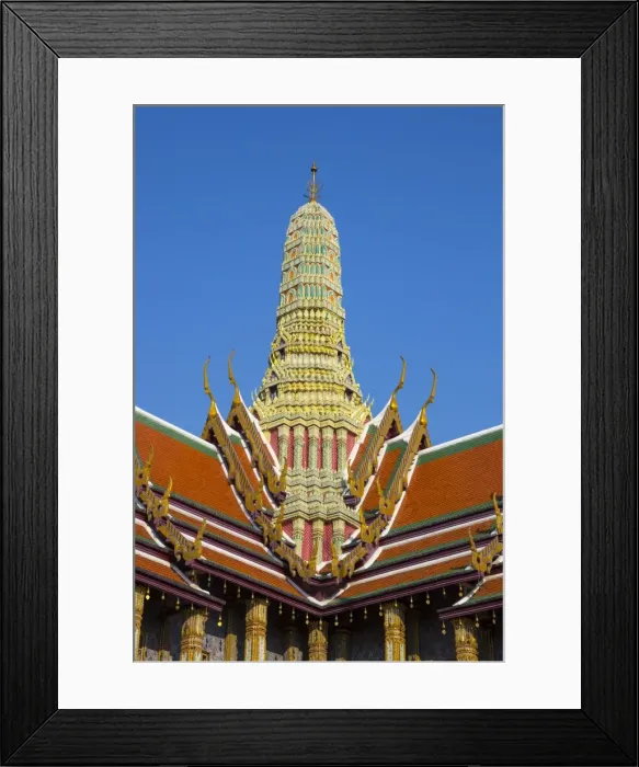 Framed Print : Wat Phra Kaew (Temple of the Emerald Buddha), Bangkok, Thailand Framed Print : Wat Phra Kaew (Temple of the Emerald Buddha), Bangkok, Thailand