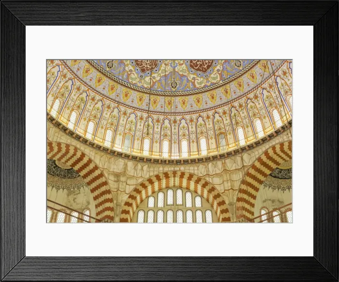Framed Print : Interior of Selimiye Mosque, Edirne, Edirne Province, Turkey Framed Print : Interior of Selimiye Mosque, Edirne, Edirne Province, Turkey
