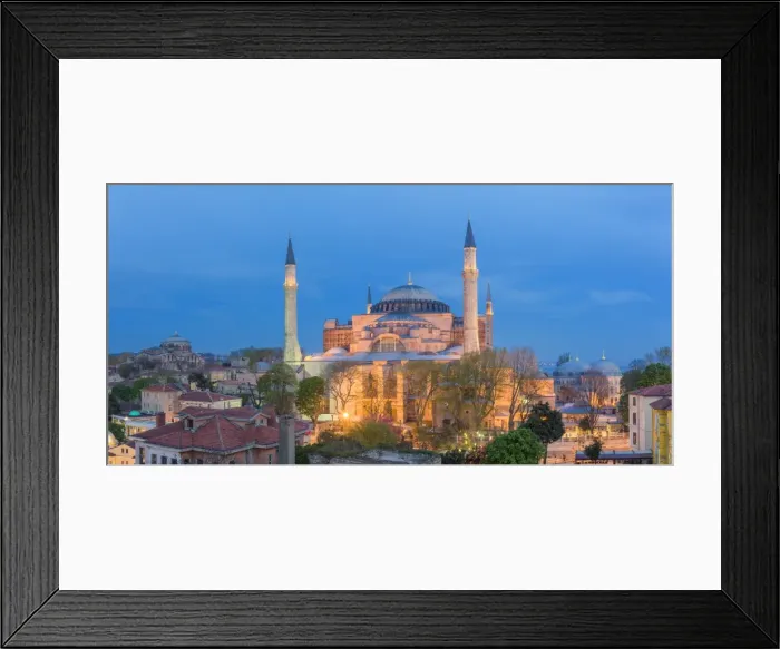 Framed Print : Hagia Sophia (5th century), Istanbul, Turkey Framed Print : Hagia Sophia (5th century), Istanbul, Turkey