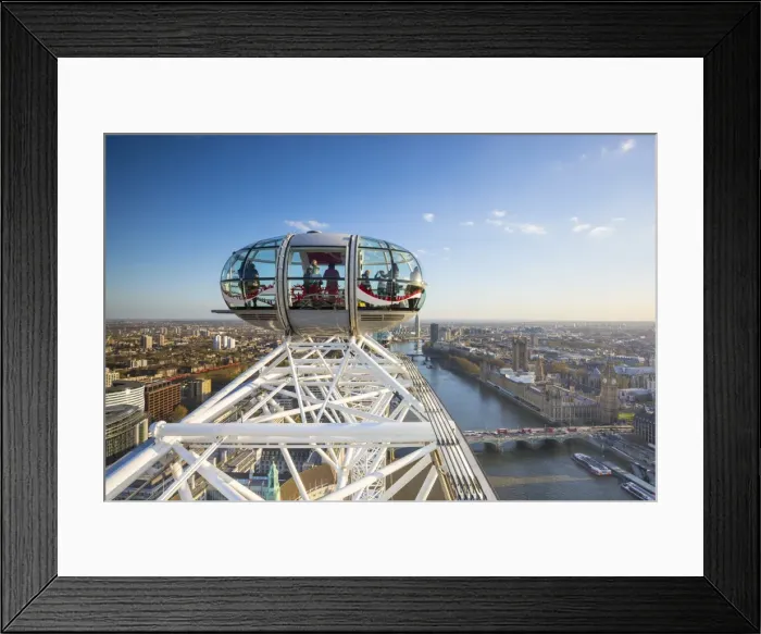 Framed Print : London Eye, London, England, UK Framed Print : London Eye, London, England, UK