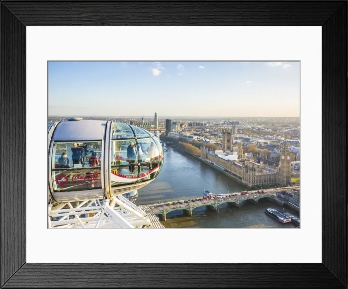 Framed Print : London Eye, London, England, UK Framed Print : London Eye, London, England, UK