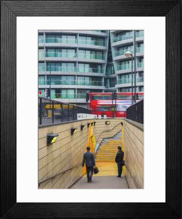 Framed Print : UK, England, London, The City, Old Street Underground Station Framed Print : UK, England, London, The City, Old Street Underground Station