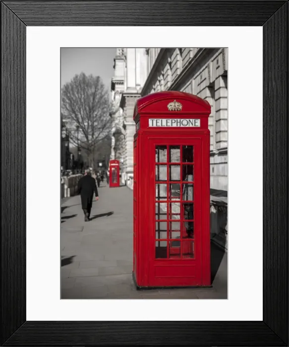 Framed Print : UK, England, London, Westminster, Parliament Square, Telephone boxes Framed Print : UK, England, London, Westminster, Parliament Square, Telephone boxes