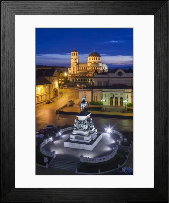 Framed Print : Bulgaria, Sofia, Ploshtad Narodno Sabranie Square, Statue of Russian Tsar Alexander II Framed Print : Bulgaria, Sofia, Ploshtad Narodno Sabranie Square, Statue of Russian Tsar Alexander II