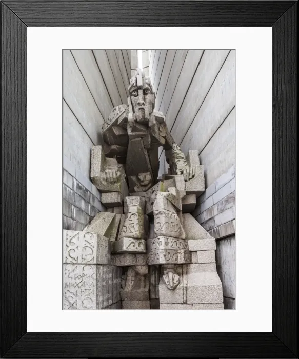 Framed Print : Bulgaria, Central Mountains, Shumen, Soviet-era, Creators of the Bulgarian State Monument Framed Print : Bulgaria, Central Mountains, Shumen, Soviet-era, Creators of the Bulgarian State Monument