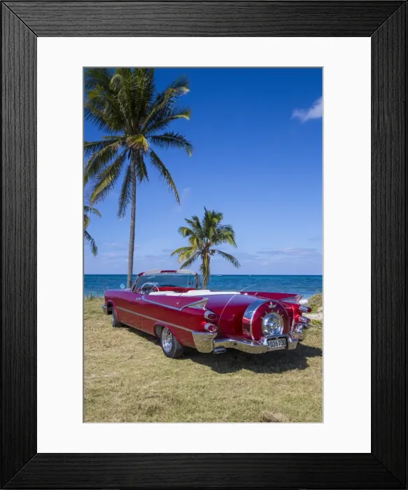 Framed Print : 1959 Dodge Custom Loyal Lancer Convertible, Playa del Este, Havana, Cuba Framed Print : 1959 Dodge Custom Loyal Lancer Convertible, Playa del Este, Havana, Cuba