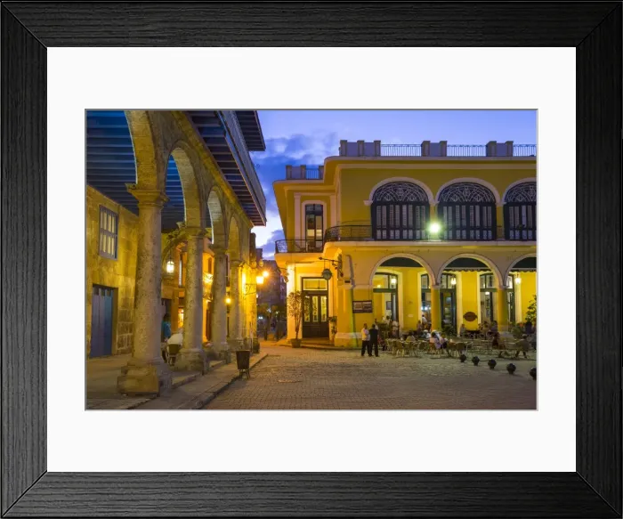 Framed Print : Plaza Vieja, Habana Vieja, Havana, Cuba