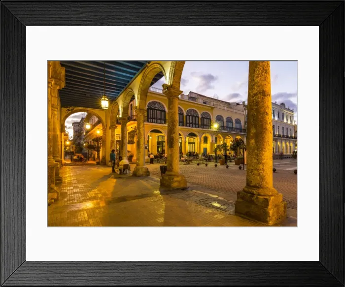 Framed Print : Plaza Vieja, Habana Vieja, Havana, Cuba