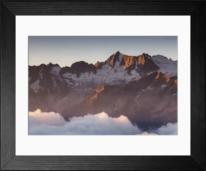 Framed Print : Presanella, val di Sole, Trentino Alto Adige, Italy