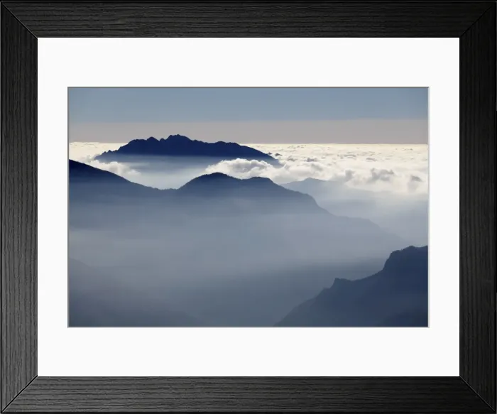 Framed Print : Brembana valley, Orobie Alps, Lombardy, Italy. Landscape from Avaro plains Framed Print : Brembana valley, Orobie Alps, Lombardy, Italy. Landscape from Avaro plains
