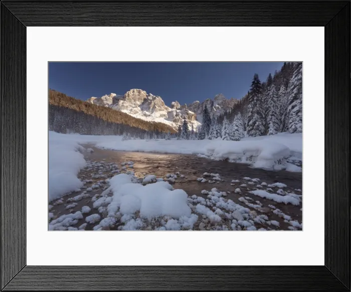 Framed Print : Venegia valley, Paneveggio-Pale of San Martino natural park, Trentino Alto Adige, Italy Framed Print : Venegia valley, Paneveggio-Pale of San Martino natural park, Trentino Alto Adige, Italy
