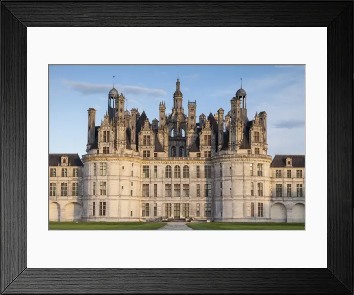 Framed Print : Chambords castle, Loire valley, France