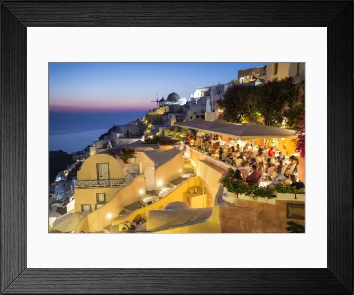 Framed Print : Oia, Santorini (Thira), Cyclades Islands, Greece Framed Print : Oia, Santorini (Thira), Cyclades Islands, Greece