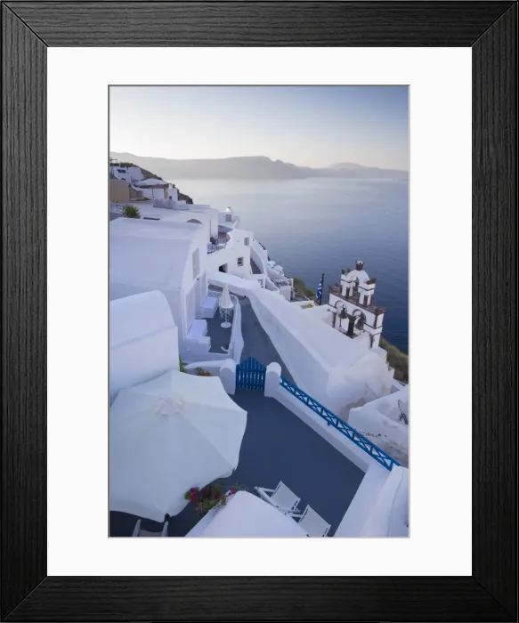 Framed Print : Oia, Santorini (Thira), Cyclades Islands, Greece Framed Print : Oia, Santorini (Thira), Cyclades Islands, Greece