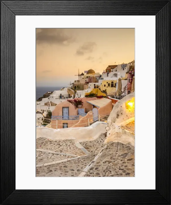 Framed Print : Oia, Santorini (Thira), Cyclades Islands, Greece Framed Print : Oia, Santorini (Thira), Cyclades Islands, Greece