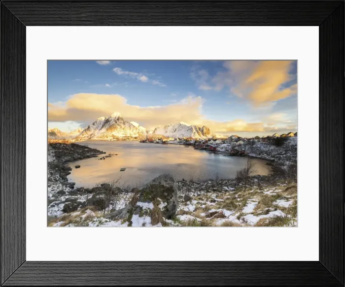 Framed Print : Reine - Lofoten islands, Norway Framed Print : Reine - Lofoten islands, Norway