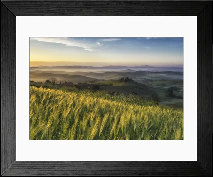 Framed Print : Val d orcia - Tuscany, Italy Framed Print : Val d orcia - Tuscany, Italy
