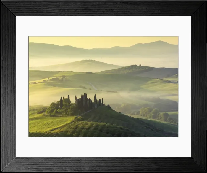 Framed Print : Val d orcia - Tuscany, Italy Framed Print : Val d orcia - Tuscany, Italy