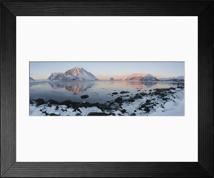 Framed Print : Skagsanden beach, Lofoten Islands, Norway An overview of three shots that shows us Framed Print : Skagsanden beach, Lofoten Islands, Norway An overview of three shots that shows us