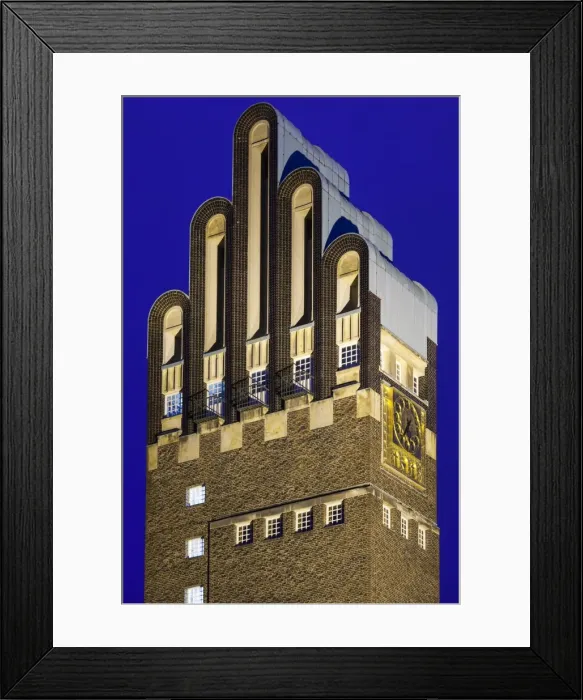 Framed Print : Germany, Hesse, Darmstadt, Mathildenhohe Kunstlerkolonie Park, Wedding Tower, Art Framed Print : Germany, Hesse, Darmstadt, Mathildenhohe Kunstlerkolonie Park, Wedding Tower, Art