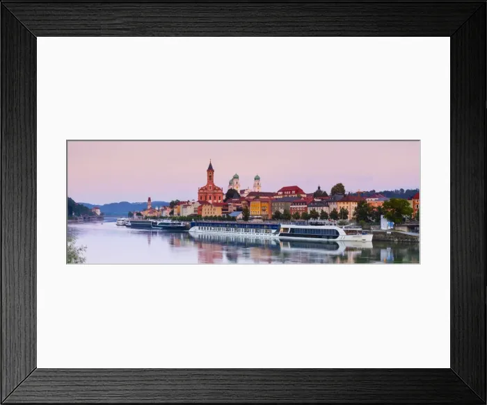 Framed Print : Passau, Lower Bavaria, Bavaria, Germany Framed Print : Passau, Lower Bavaria, Bavaria, Germany