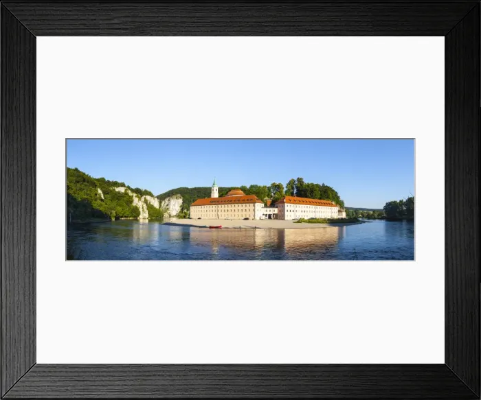 Framed Print : Weltenburg Abbey & The River Danube, Lower Bavaria, Bavaria, Germany Framed Print : Weltenburg Abbey & The River Danube, Lower Bavaria, Bavaria, Germany