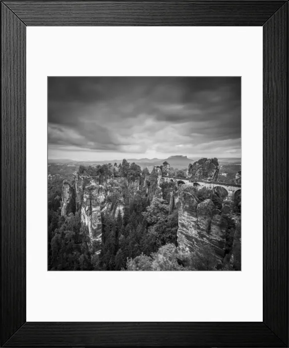 Framed Print : Bastei Bridge, Bastei, Saxon Switzerland National Park, Saxony, Germany Framed Print : Bastei Bridge, Bastei, Saxon Switzerland National Park, Saxony, Germany