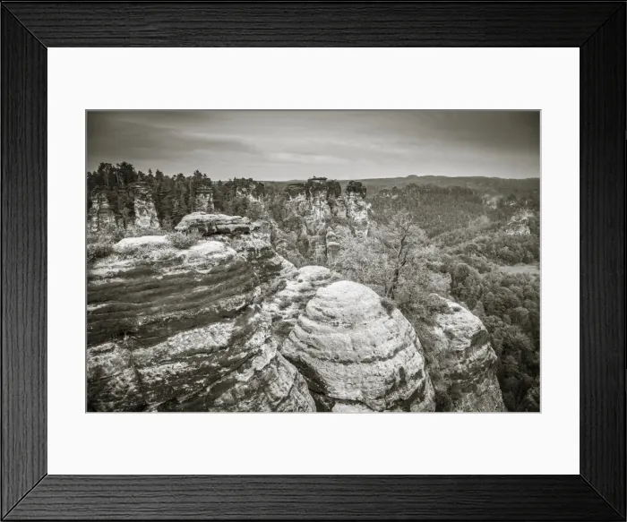 Framed Print : Bastei, Saxon Switzerland National Park, Saxony, Germany Framed Print : Bastei, Saxon Switzerland National Park, Saxony, Germany