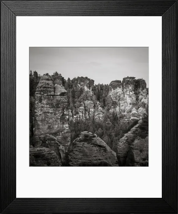 Framed Print : Bastei, Saxon Switzerland National Park, Saxony, Germany Framed Print : Bastei, Saxon Switzerland National Park, Saxony, Germany