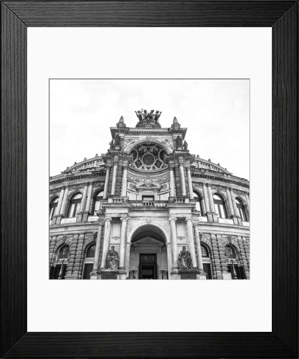 Framed Print : Opera House (Semperoper Dresden), Dresden, Saxony, Germany Framed Print : Opera House (Semperoper Dresden), Dresden, Saxony, Germany