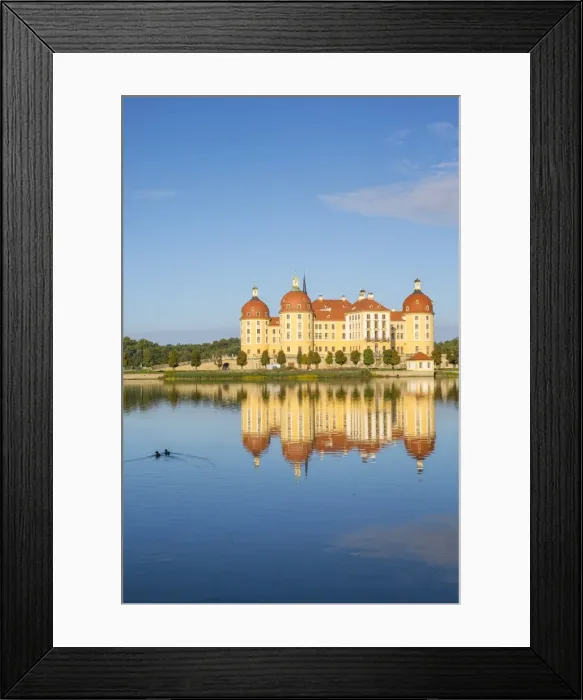 Framed Print : Schloss Moritzburg, Moritzburg, Dresden, Saxony, Germany Framed Print : Schloss Moritzburg, Moritzburg, Dresden, Saxony, Germany