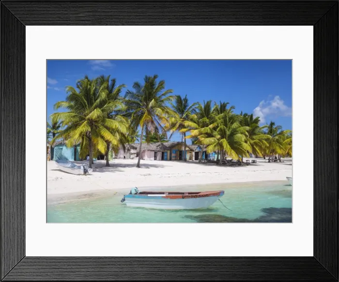 Framed Print : Dominican Republic, Punta Cana, Parque Nacional del Este, Saona Island, Mano Juan Framed Print : Dominican Republic, Punta Cana, Parque Nacional del Este, Saona Island, Mano Juan