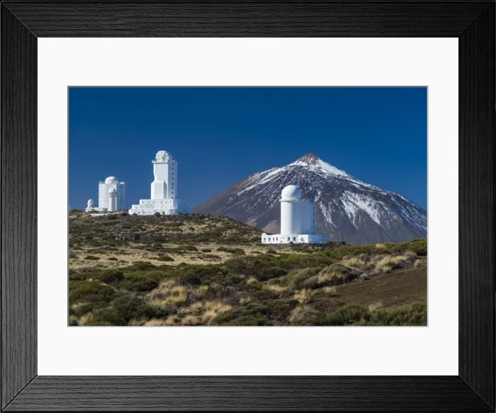 Framed Print : Spain, Canary Islands, Tenerife, Parque Nacional de Corona Forestal, Observatorio