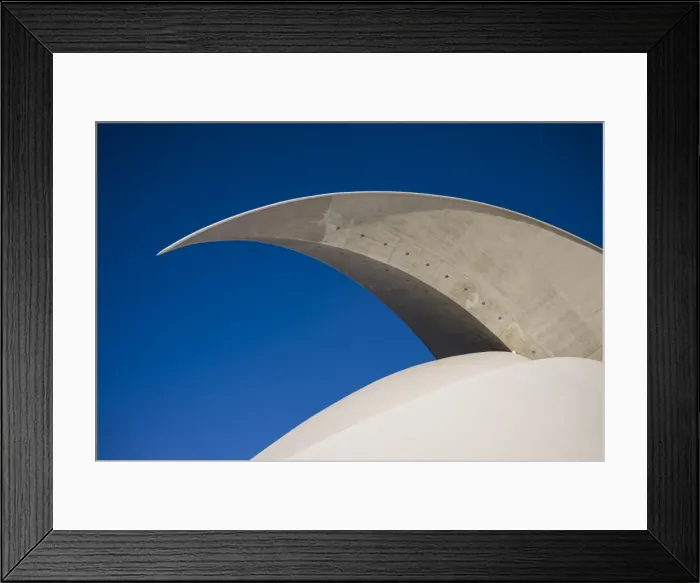 Framed Print : Spain, Canary Islands, Tenerife, Santa Cruz de Tenerife, Auditorio de Tenerife Adan Framed Print : Spain, Canary Islands, Tenerife, Santa Cruz de Tenerife, Auditorio de Tenerife Adan