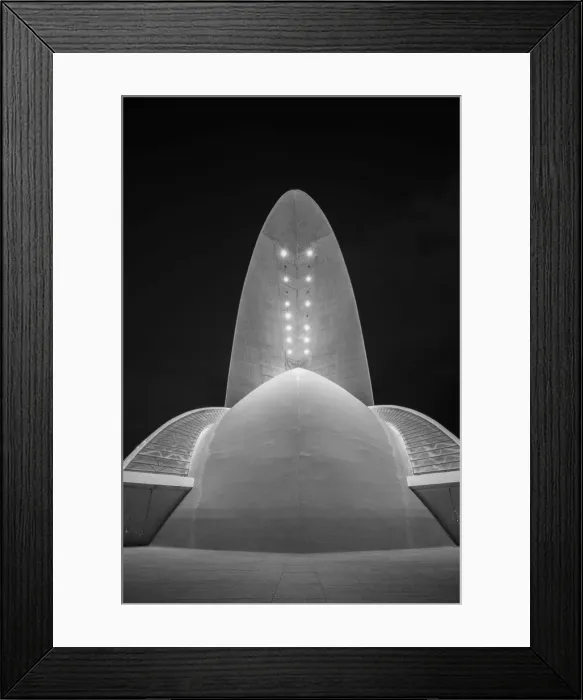 Framed Print : Spain, Canary Islands, Tenerife, Santa Cruz de Tenerife, Auditorio de Tenerife Adan Framed Print : Spain, Canary Islands, Tenerife, Santa Cruz de Tenerife, Auditorio de Tenerife Adan