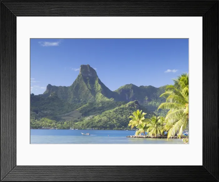 Framed Print : Cooks Bay, Mo orea, Society Islands, French Polynesia Framed Print : Cooks Bay, Mo orea, Society Islands, French Polynesia