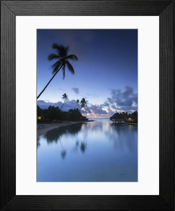 Framed Print : Overwater bungalows of Intercontinental Mo orea Resort, Hauru Point, Moorea, Society Islands Framed Print : Overwater bungalows of Intercontinental Mo orea Resort, Hauru Point, Moorea, Society Islands